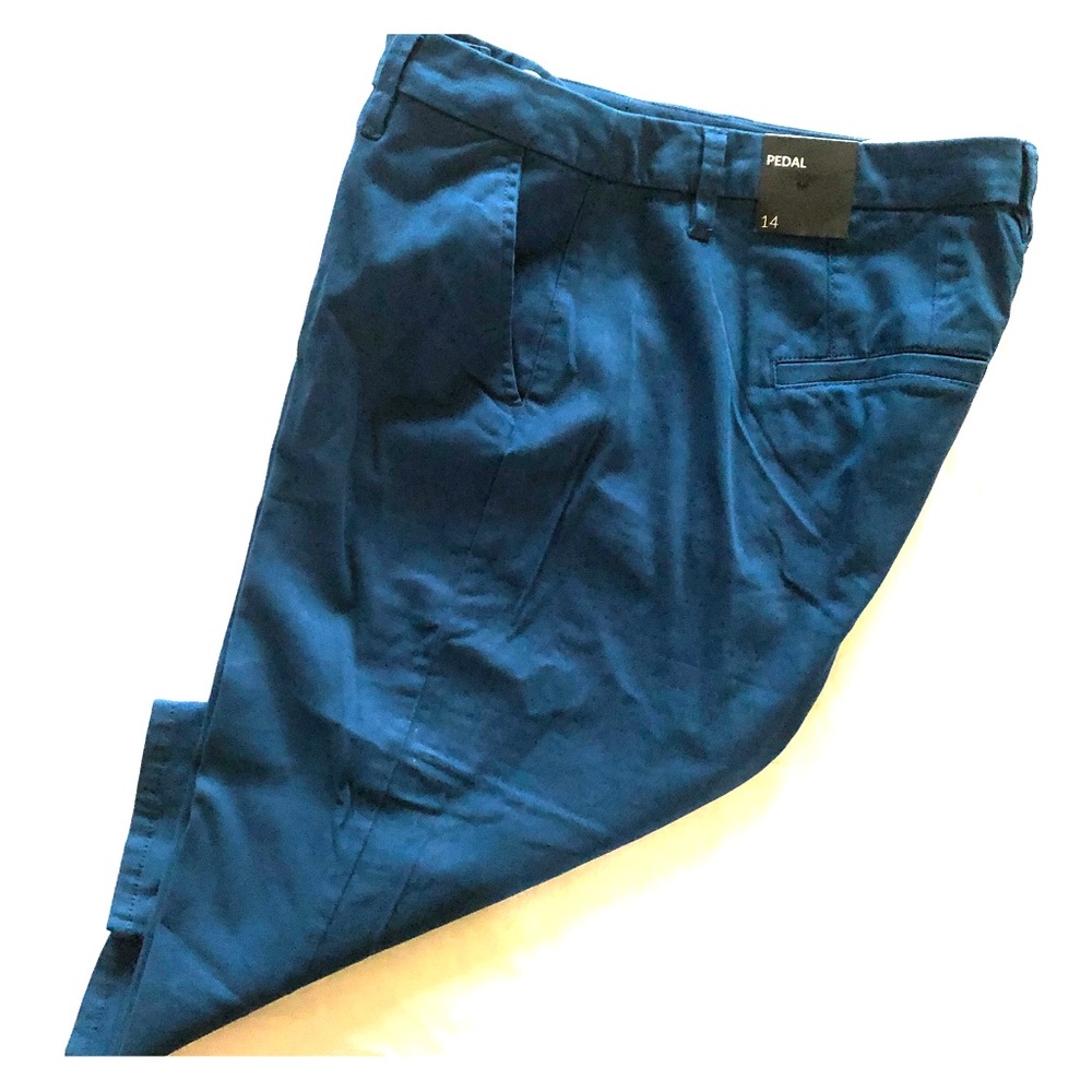 Lane Bryant Women's Pedal Shorts Size 14 Teal NWT